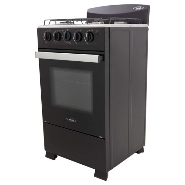 Estufa Romero Vidrio Haceb 50 cms Gas Natural Negra - Imagen 3