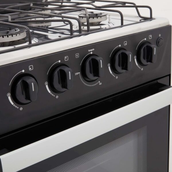 Estufa Romero Vidrio Haceb 50 cms Gas Natural Negra - Imagen 6