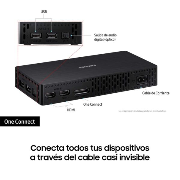 QLED smart tv samsung 50" QN50LS03BAKXZL - Imagen 8