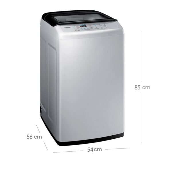 Lavadora SAMSUNG Carga Superior 9 Kilogramos WA90H4400SS Gris - Imagen 9