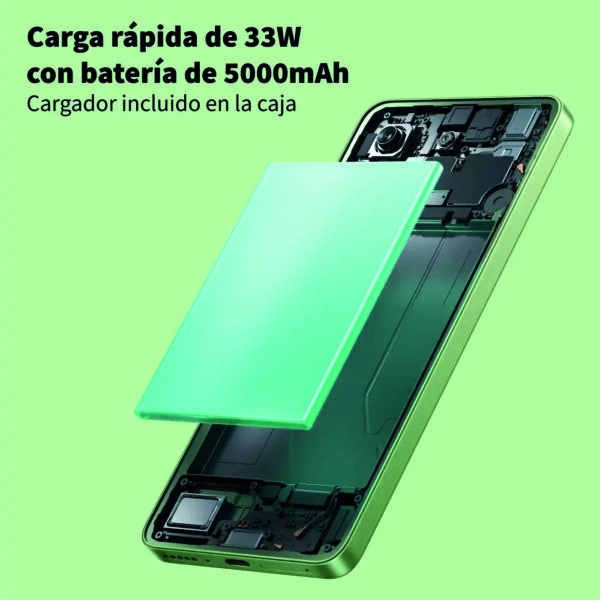 CELULAR XIAOMI REDMI NOTE 13 DE 8G + 256 RAM MIDNIGHT BLACK - Imagen 8