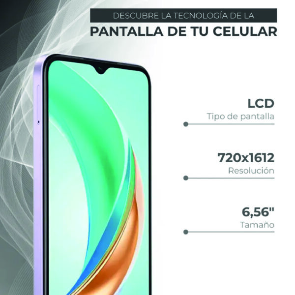 Celular HONOR X6b Plus 256GB Morado - Imagen 6