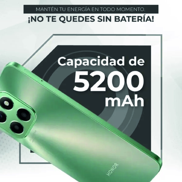 Celular HONOR X6b Plus 256GB Verde - Imagen 4