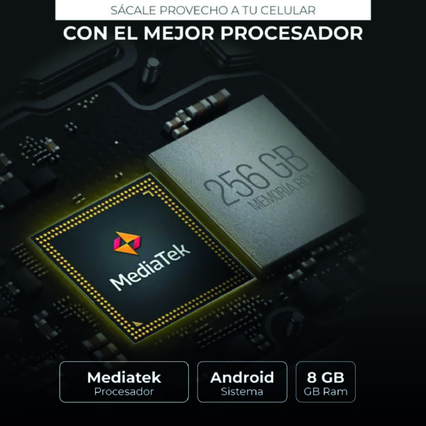 Celular HONOR X6b Plus 256GB Verde - Imagen 5