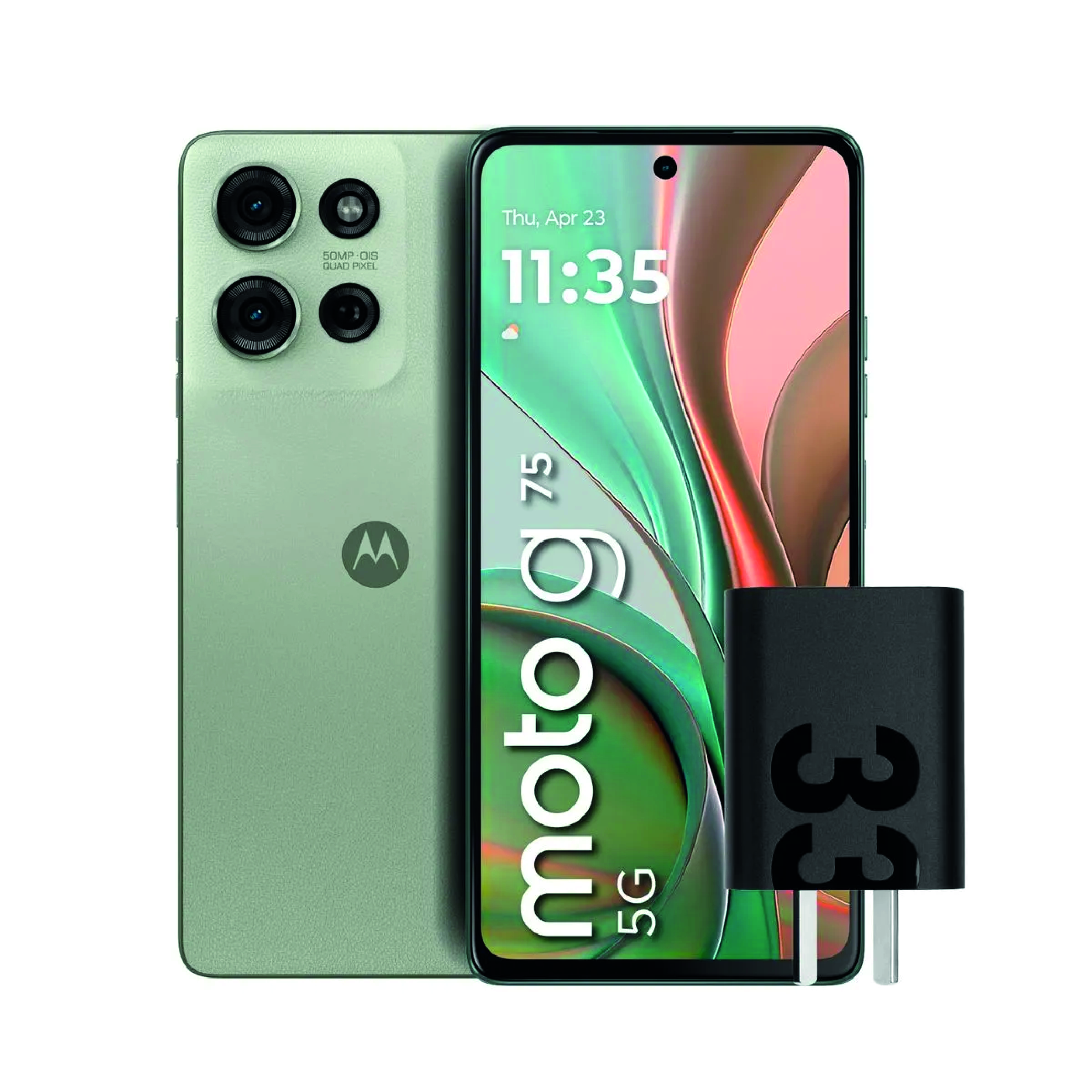 Celular Motorola G75 256GB 5G Verde - Imagen 5