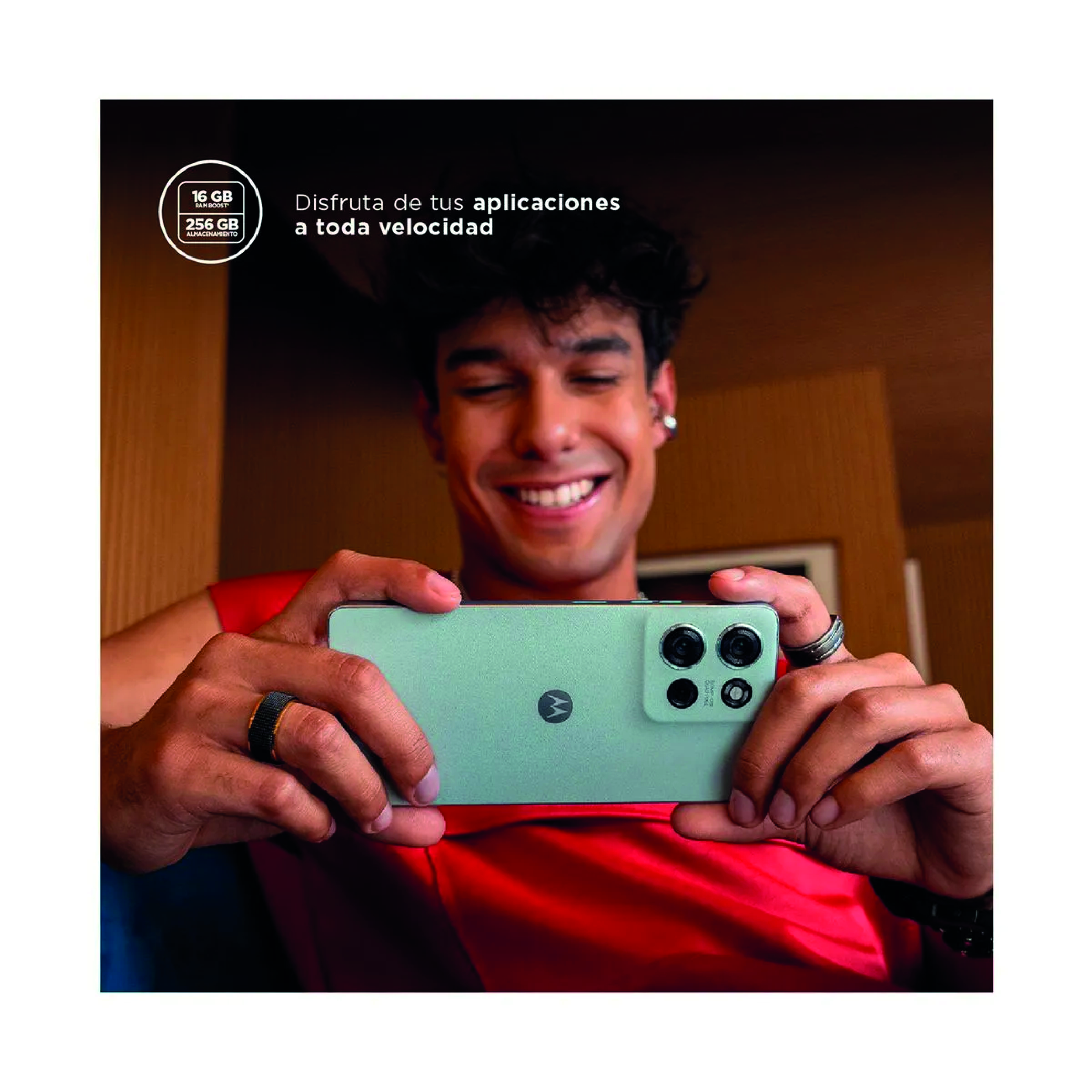 Celular Motorola G75 256GB 5G Verde - Imagen 9