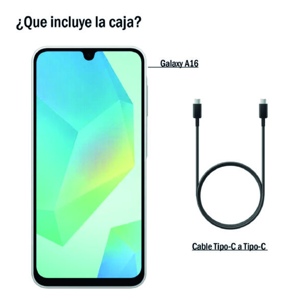 Celular SAMSUNG Galaxy A16 256GB LTE Gris - Imagen 3