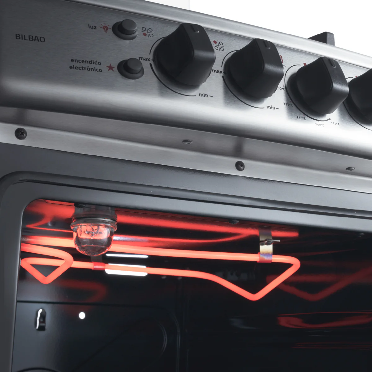 Estufa INDURAMA Bilbao Plus 4PTOS Gas Natural TBIL008 - Imagen 2