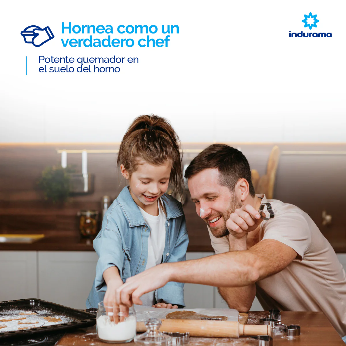 Estufa INDURAMA Bilbao Plus 4PTOS Gas Natural TBIL008 - Imagen 5