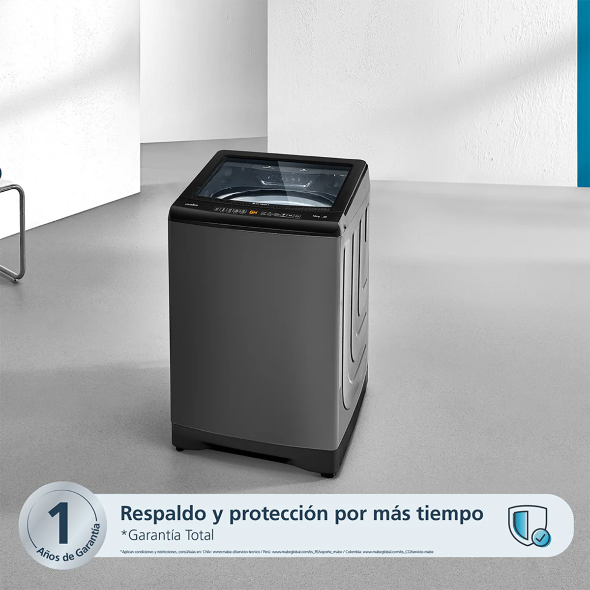 Lavadora Digital Automática de 9 kg Mabe - LMA9020WDGAB0 - Imagen 4