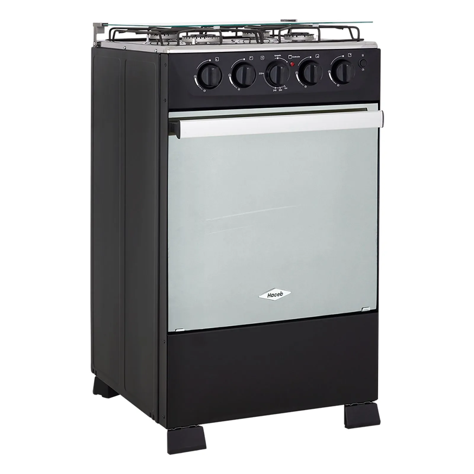 Estufa Romero Réflex de 4 puestos 50 cm a Gas Natural Negro - ESTRO50VI-NE - Imagen 3