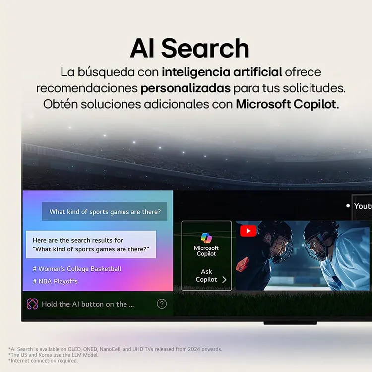 Televisor LG 65" Pulgadas 4K-UHD LED Smart TV - 65UA8050 - Imagen 3