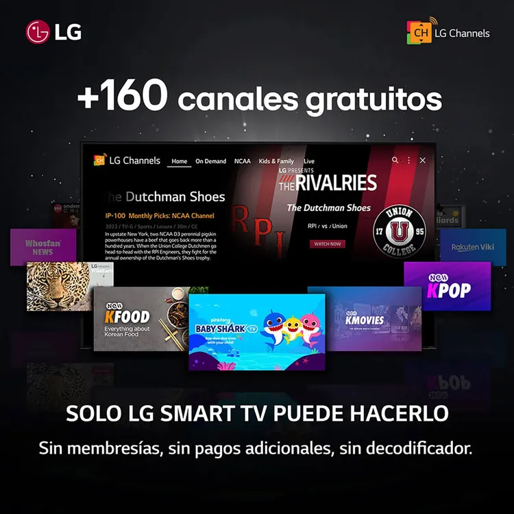 Televisor LG 65" Pulgadas 4K-UHD LED Smart TV - 65UA8050 - Imagen 4