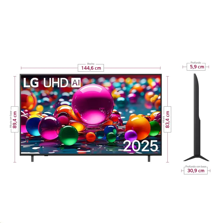 Televisor LG 65" Pulgadas 4K-UHD LED Smart TV - 65UA8050 - Imagen 6