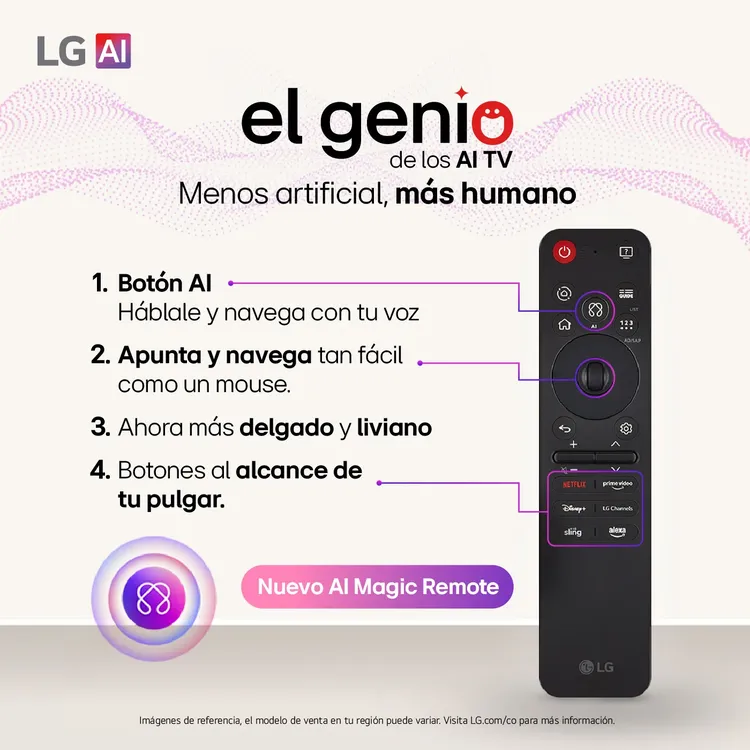 Televisor LG 75" AI Smart Tv 4K - 75UA8050PSA - Imagen 3