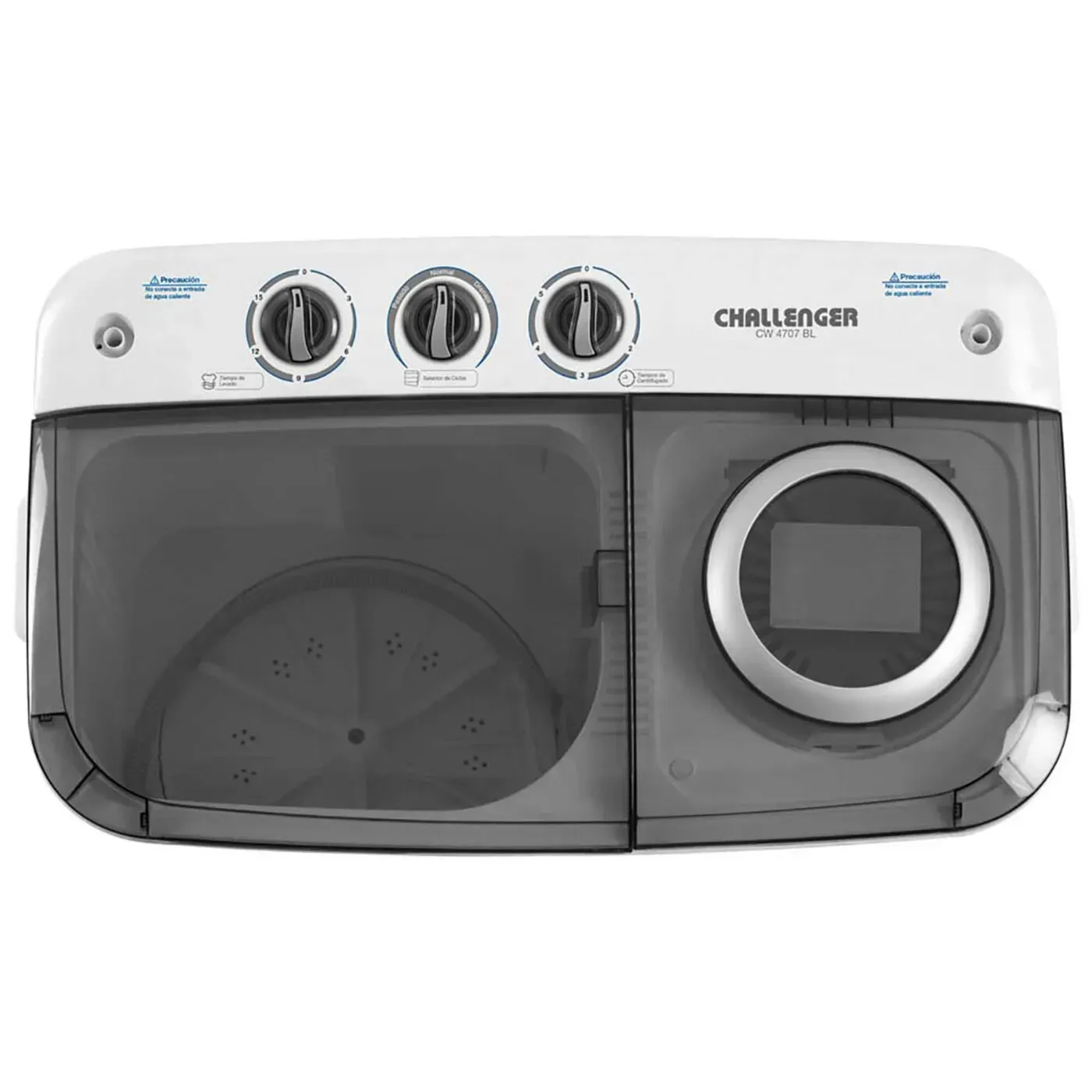 Lavadora CHALLENGER 7KG Doble Tina CW-4707 - Imagen 5
