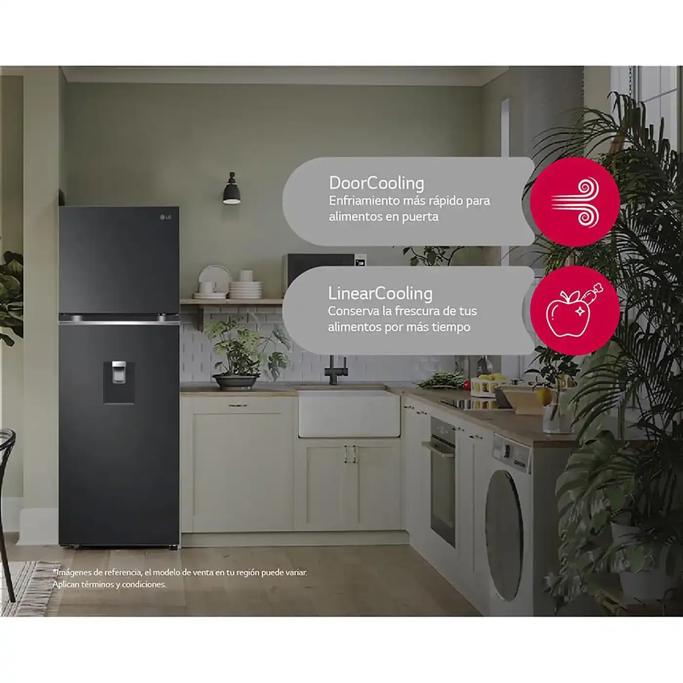 Nevera LG Door Cooling VT34KPM - 334 LTS - Imagen 8