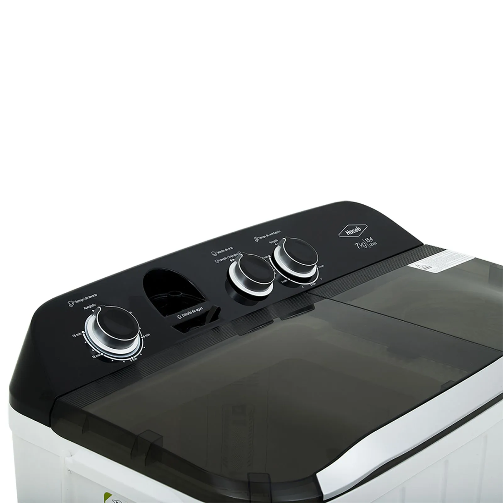 Lavadora Haceb 7 KG Semiautomática - Imagen 2