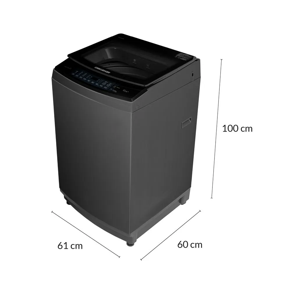 Lavadora Automática Challenger 18 Kg Dark Grey - Imagen 2