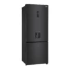 Nevera LG 461 LTS tipo europeo negro mate