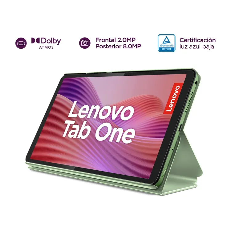 Tablet LENOVO 8.7" Pulgadas Tab One - 4GB - 128GB - WIFI- Verde - Imagen 3
