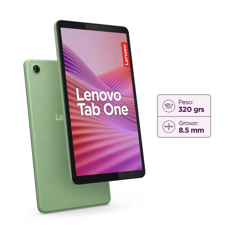 Tablet LENOVO 8.7" Pulgadas Tab One - 4GB - 128GB - WIFI- Verde - Imagen 5