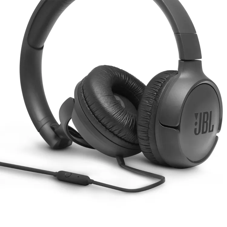 Audífonos de Diadema JBL Alámbricos On Ear T500 Negro - Imagen 3