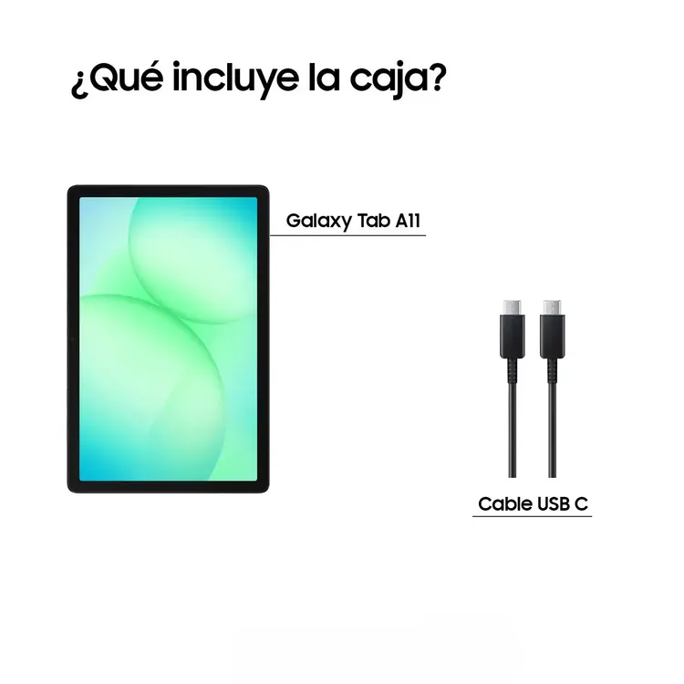 Tablet SAMSUNG 11" Pulgadas Tab A11+ 256GB WiFi Gris - Imagen 3